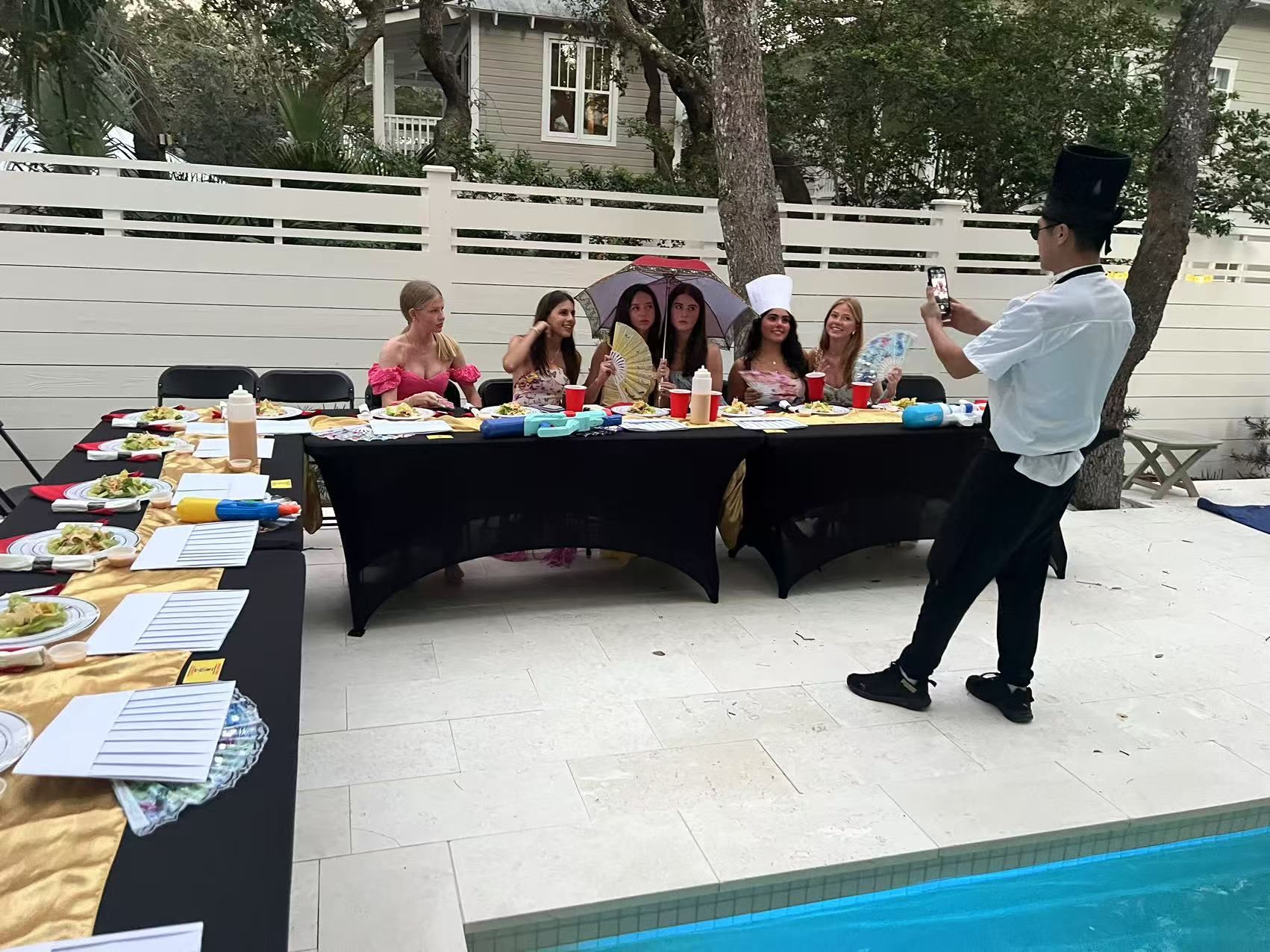 Private hibachi party 30A Florida